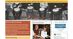 Desktop Screenshot of fabdrumming.co.uk